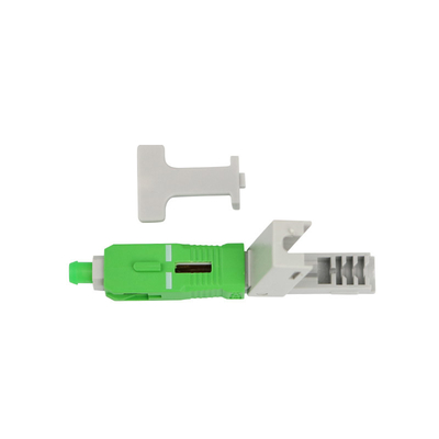 Em-bedded type Pre-polishing Wedge Lock Mechanism 52mm Length Fiber Mechanical Splice SC/APC Fast Connector