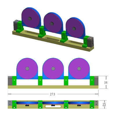 56mm Three-Ring Fiber Polarization Controllers for Versatile Polarization Control