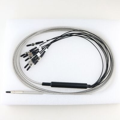 Hexagonal 271-core SMA905 patch cord with armored tube